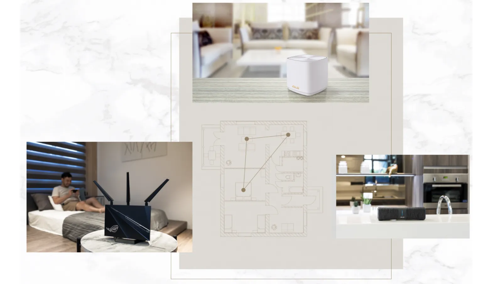 ASUS ZenWiFi AX Mini (XD4) czarny 6